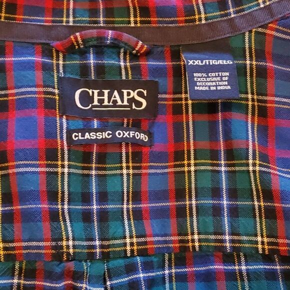 NWT Chaps by Ralph Lauren Classic Oxford Men's XXL - Picture 2 of 8